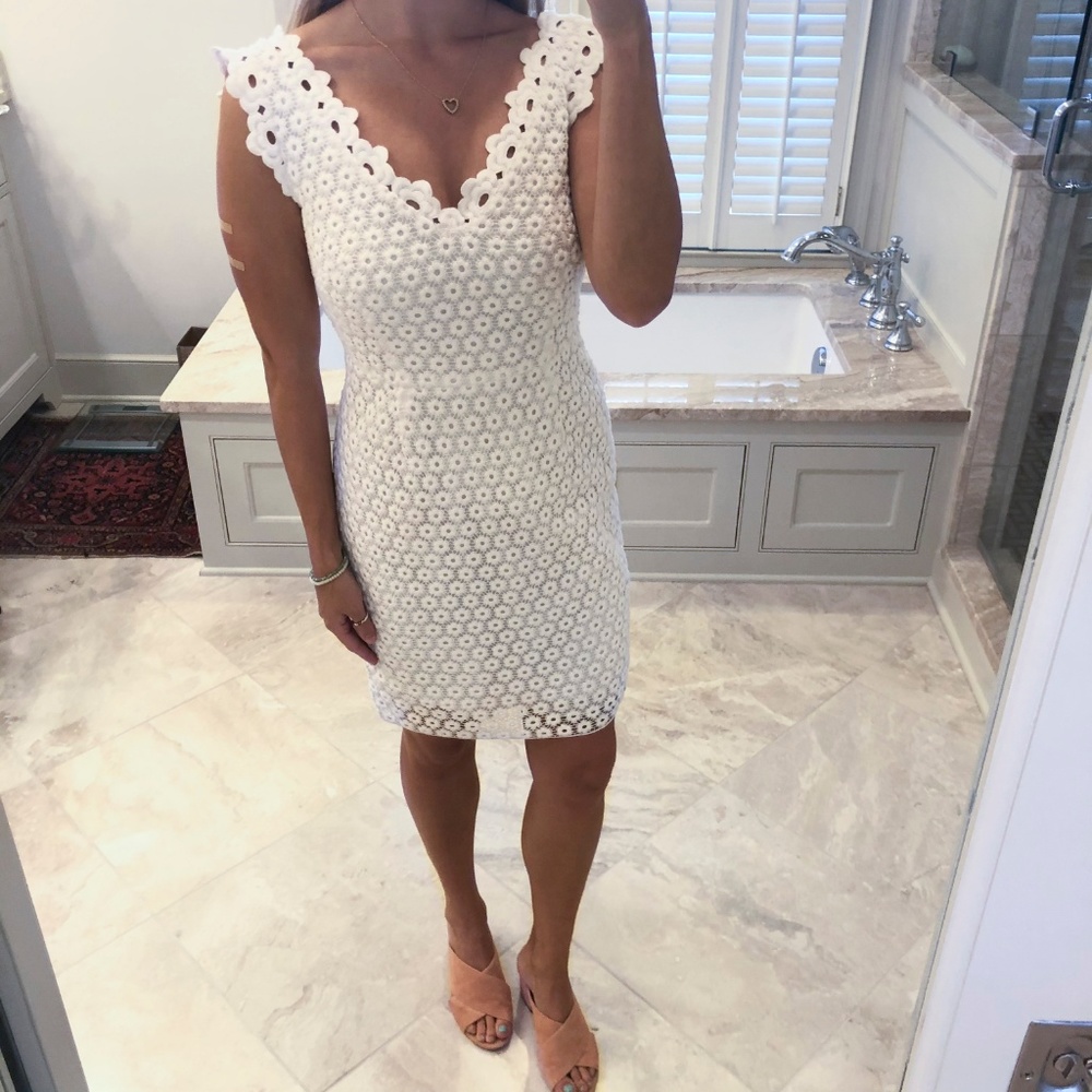 Lilly Pulitzer white dress, size 0 - Picture 2 of 6
